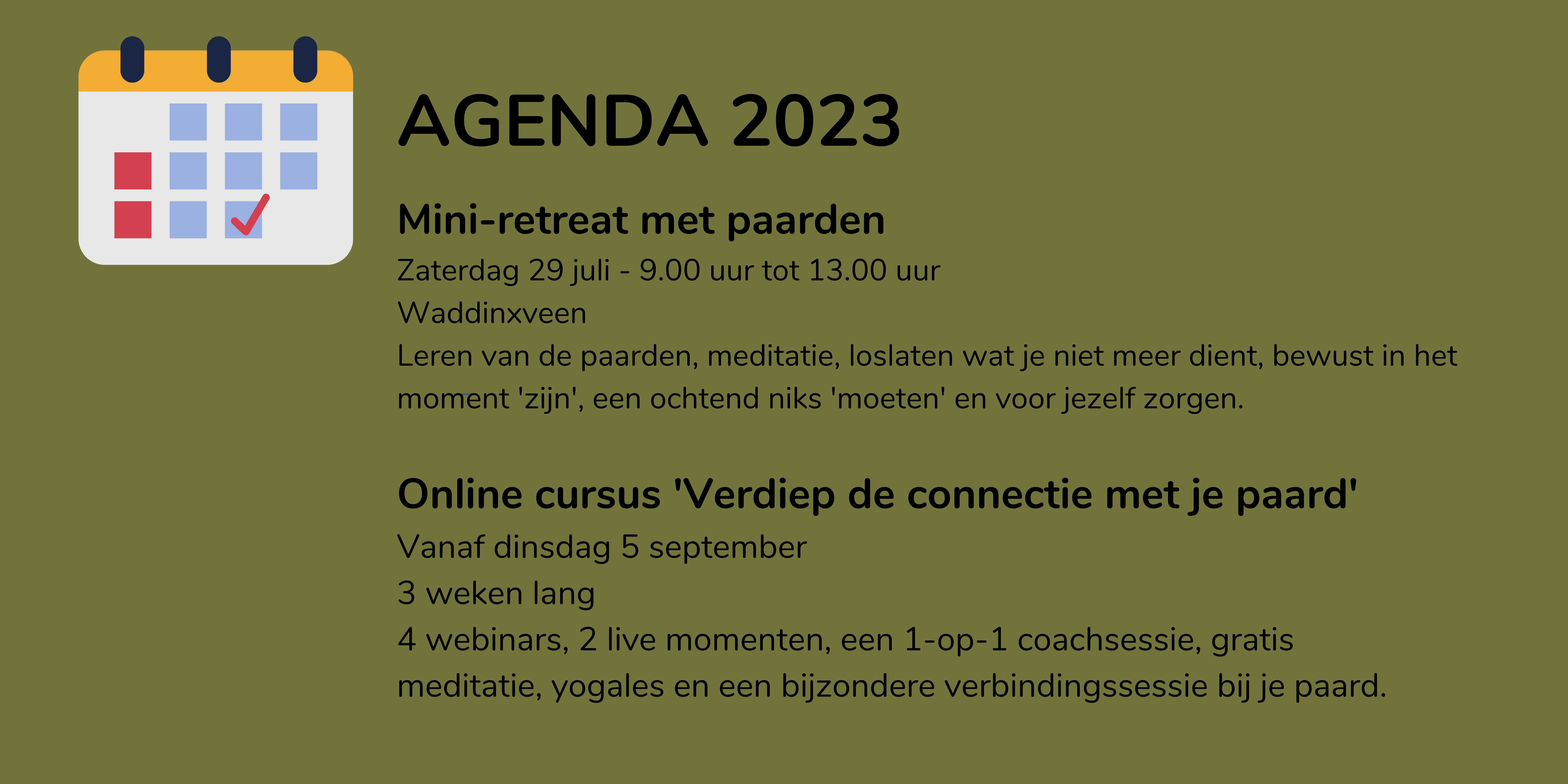 Agenda website